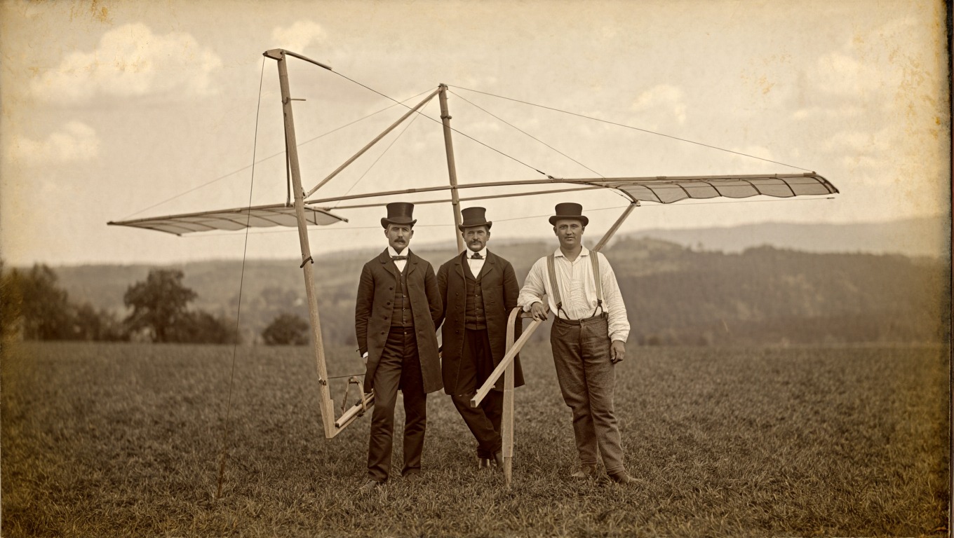 Egy levéltárban talált fotó bizonyítja Magyarországon már az 1800-as években kísérleteztek repüléssel