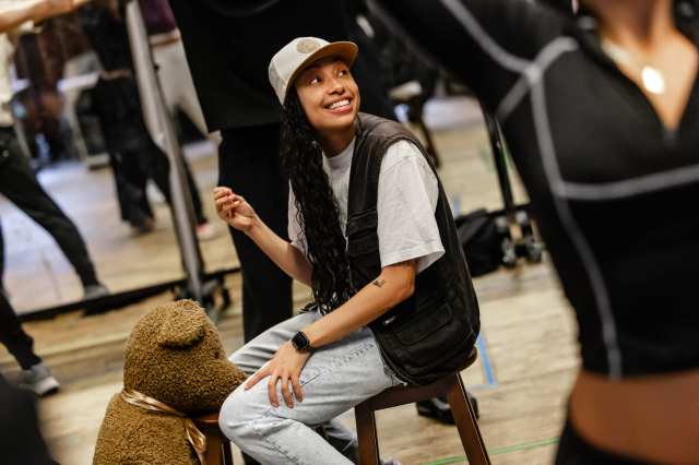 Ebony Clarke in rehearsals for I'M EVERY WOMAN THE CHAKA KHAN MUSICAL, Credit Danny Kaan Ebony Clarke in rehearsals for I'M EVERY WOMAN THE CHAKA KHAN MUSICAL, Credit Danny Kaan