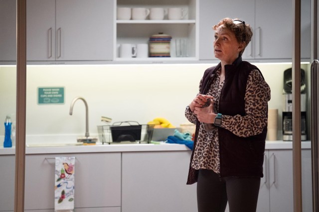 Susie Trayling in MASS Donmar Warehouse photo by Richard Hubert Smith Susie Trayling in MASS Donmar Warehouse photo by Richard Hubert-Smith