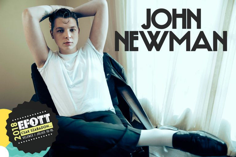 Idén John Newman is fellép az egyre bővülő EFOTT-on