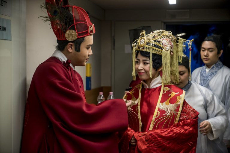 Kínai operajáték a Solti Terem színpadán