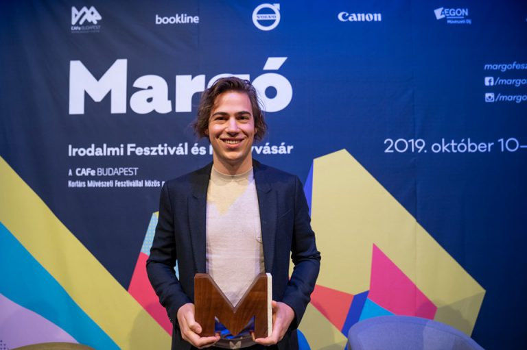 Fehér Boldizsár lett az idei Margó-díjas Fehér Boldizsár lett az idei Margó-díjas
