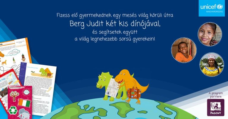Magyar gyerekkönyvszerző meséivel kampányol az UNICEF Magyarország