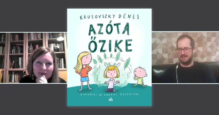 Beszélgetés Krusovszky Dénes új gyerekverskötetéről – Beszámoló