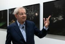 Sötét reflexiók – Nádas Péter és Szűcs Attila beszélgetése az író fotókiállításán Nádas Péter