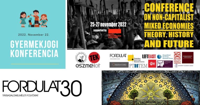 Társadalom és kultúra – Programajánló // 2022. november 21-27.
