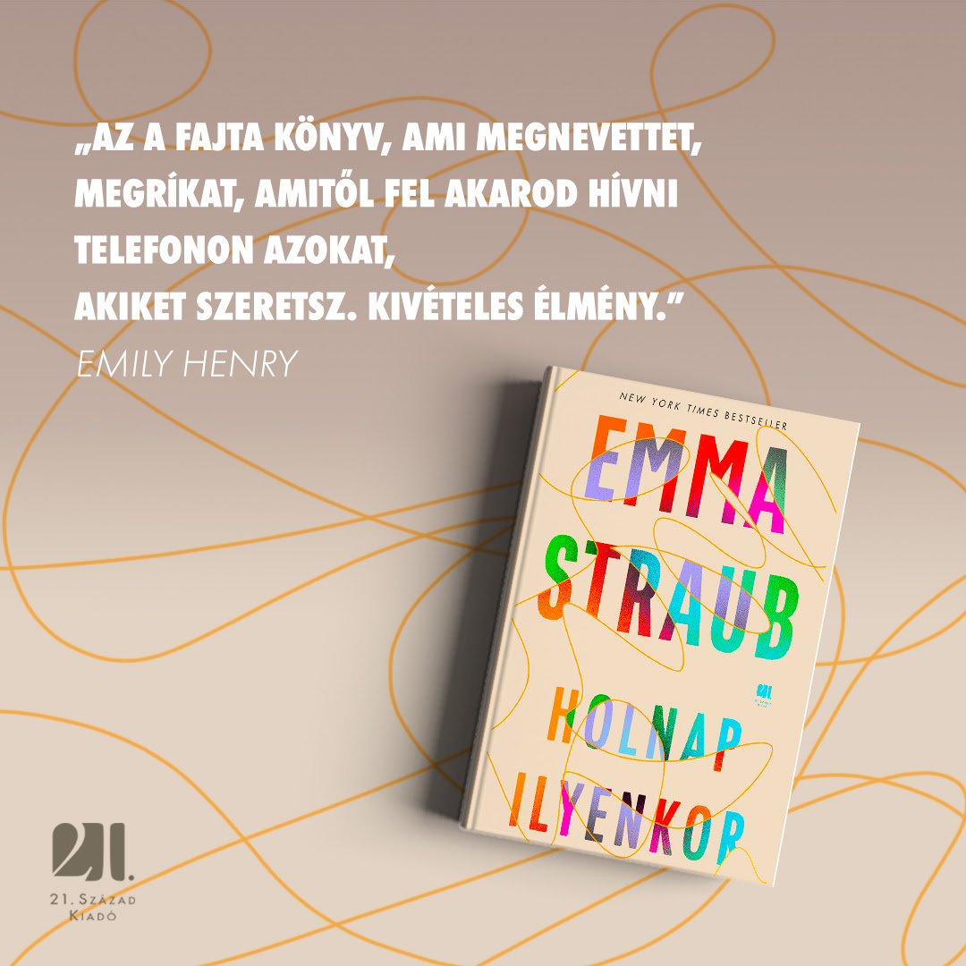 Emma Straub-Holnap ilyenkor